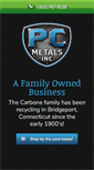 Mobile Screenshot of pcmetalsbpt.com