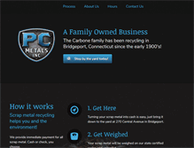 Tablet Screenshot of pcmetalsbpt.com